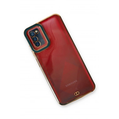 Mey İthalat® Samsung Galaxy A03S Kılıf Liva Lens Silikon - Yeşil