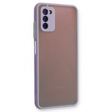 Mey İthalat®  Samsung Galaxy A03S Kılıf Montreal Silikon Kapak - Mor