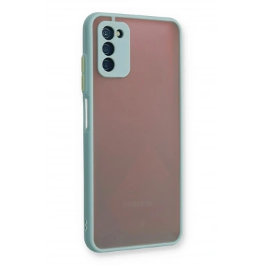 Mey İthalat®  Samsung Galaxy A03S Kılıf Montreal Silikon Kapak - Turkuaz