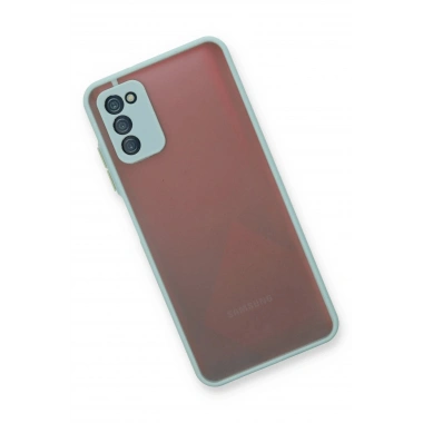 Mey İthalat®  Samsung Galaxy A03S Kılıf Montreal Silikon Kapak - Turkuaz