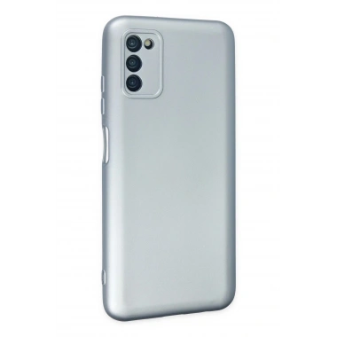 Mey İthalat®  Samsung Galaxy A03S Kılıf Nano içi Kadife Silikon - Sky Blue