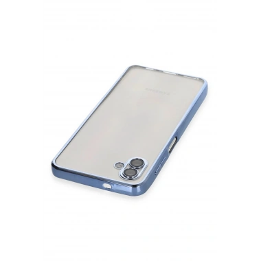 Mey İthalat®  Samsung Galaxy A04 Kılıf  Lensli Silikon - Açık Mavi