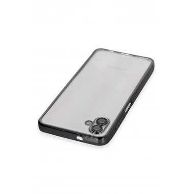 Mey İthalat®  Samsung Galaxy A04 Kılıf  Lensli Silikon - Siyah