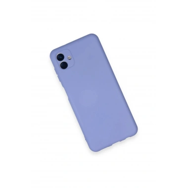 Mey İthalat®  Samsung Galaxy A04 Kılıf Nano içi Kadife Silikon - Lila