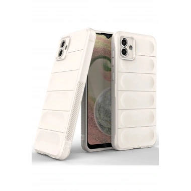 Mey İthalat®  Samsung Galaxy A04 Kılıf Optimum Silikon - Krem
