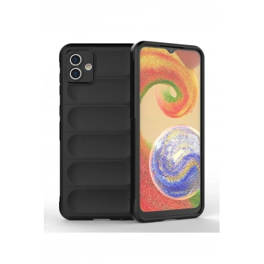 Mey İthalat®  Samsung Galaxy A04 Kılıf Optimum Silikon - Siyah