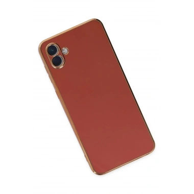 Mey İthalat®  Samsung Galaxy A04 Kılıf Volet Silikon - Kırmızı