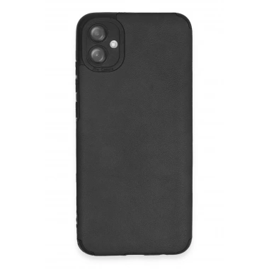 Mey İthalat® Samsung Galaxy A04E Kılıf Loop Deri Silikon - Siyah