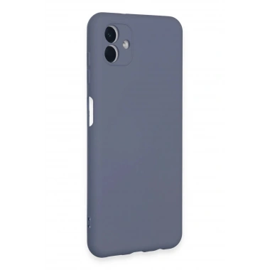 Mey İthalat®  Samsung Galaxy A04E Kılıf Nano içi Kadife Silikon - Gri