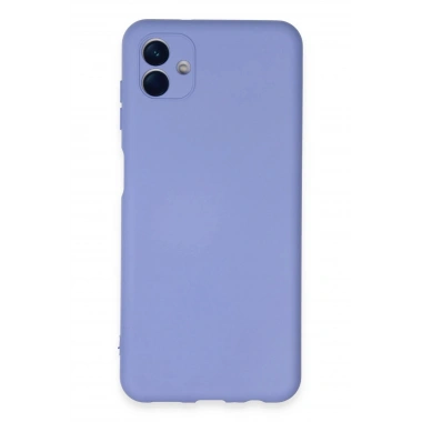 Mey İthalat®  Samsung Galaxy A04E Kılıf Nano içi Kadife Silikon - Lila