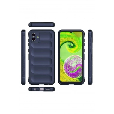 Mey İthalat®  Samsung Galaxy A04E Kılıf Optimum Silikon - Lacivert