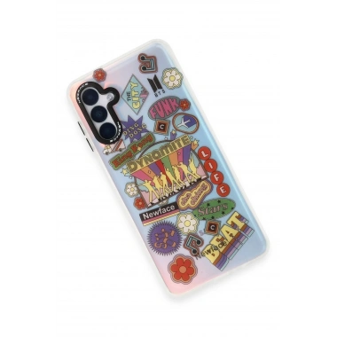 Mey İthalat®  Samsung Galaxy A04S Kılıf Estoril Desenli Kapak - Estoril - 14