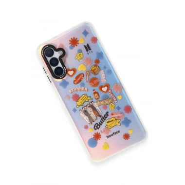 Mey İthalat®  Samsung Galaxy A04S Kılıf Estoril Desenli Kapak - Estoril - 16