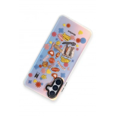Mey İthalat®  Samsung Galaxy A04S Kılıf Estoril Desenli Kapak - Estoril - 16