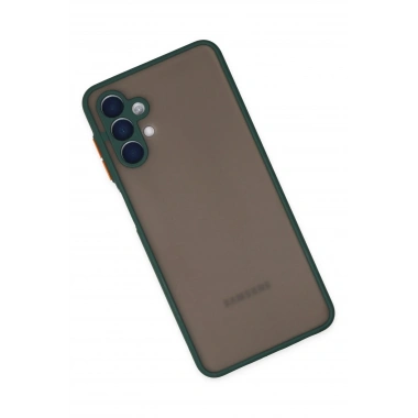 Mey İthalat®  Samsung Galaxy A04S Kılıf Montreal Silikon Kapak - Yeşil