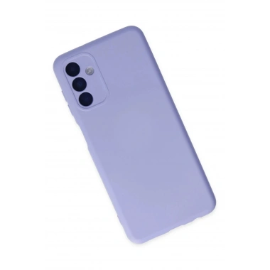 Mey İthalat®  Samsung Galaxy A04S Kılıf Nano içi Kadife Silikon - Lila