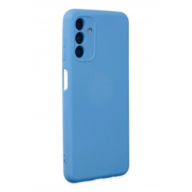 Mey İthalat®  Samsung Galaxy A04S Kılıf Nano içi Kadife Silikon - Mavi