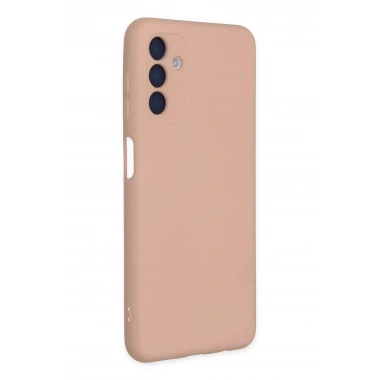 Mey İthalat®  Samsung Galaxy A04S Kılıf Nano içi Kadife Silikon - Pudra