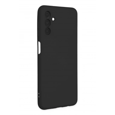 Mey İthalat®  Samsung Galaxy A04S Kılıf Nano içi Kadife Silikon - Siyah