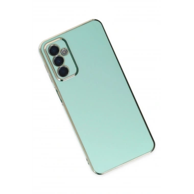 Mey İthalat®  Samsung Galaxy A04S Kılıf Volet Silikon - Açık Yeşil
