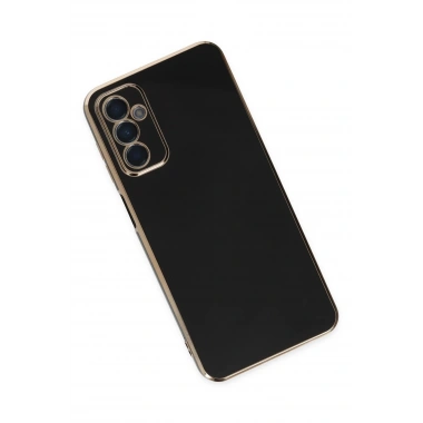 Mey İthalat®  Samsung Galaxy A04S Kılıf Volet Silikon - Siyah