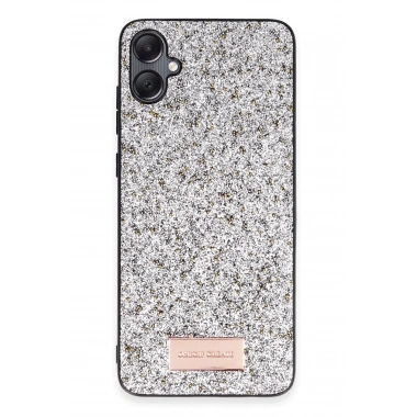 Mey İthalat®  Samsung Galaxy A05 Bright Simli Kapak - Gümüş