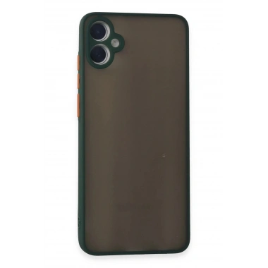 Mey İthalat®  Samsung Galaxy A05 Kılıf Montreal Silikon Kapak - Yeşil