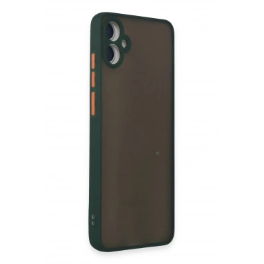 Mey İthalat®  Samsung Galaxy A05 Kılıf Montreal Silikon Kapak - Yeşil