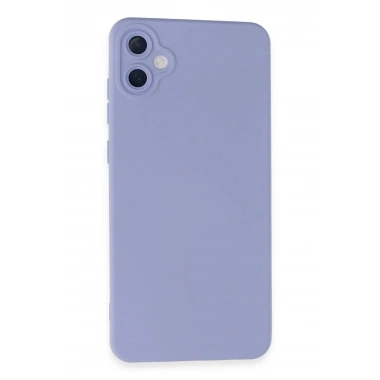 Mey İthalat®  Samsung Galaxy A05 Kılıf Nano içi Kadife Silikon - Lila