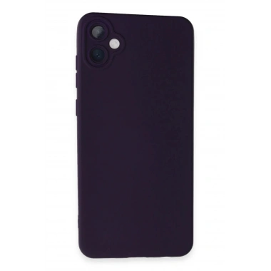 Mey İthalat®  Samsung Galaxy A05 Kılıf Nano içi Kadife Silikon - Mor