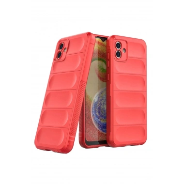 Mey İthalat®  Samsung Galaxy A05 Kılıf Optimum Silikon - Kırmızı