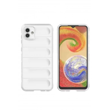 Mey İthalat®  Samsung Galaxy A05 Kılıf Optimum Silikon - Krem