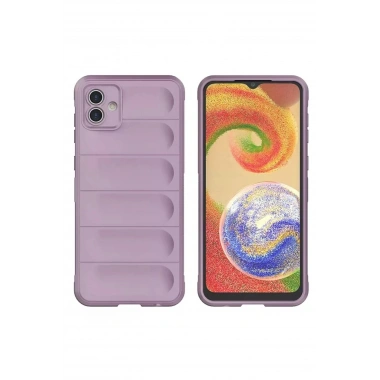 Mey İthalat®  Samsung Galaxy A05 Kılıf Optimum Silikon - Mor