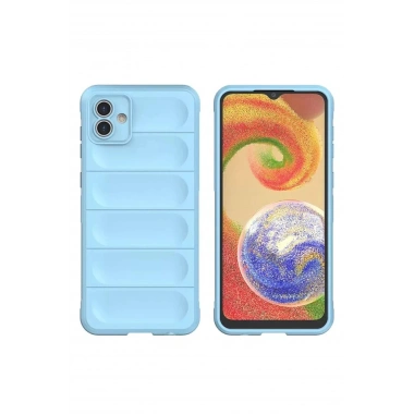 Mey İthalat®  Samsung Galaxy A05 Kılıf Optimum Silikon - Sky Blue