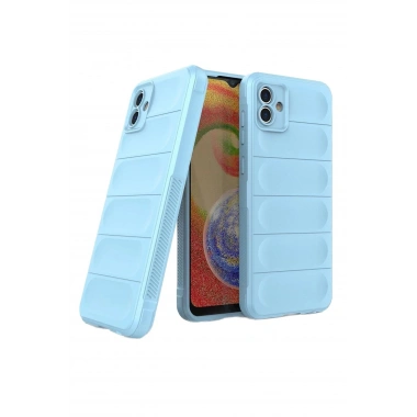 Mey İthalat®  Samsung Galaxy A05 Kılıf Optimum Silikon - Sky Blue