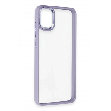 Mey İthalat® Samsung Galaxy A05 Kılıf Power Silikon - Lila