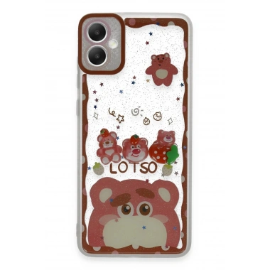 Mey İthalat® Samsung Galaxy A05 Kılıf Sweet Desenli Silikon Kapak - Pembe