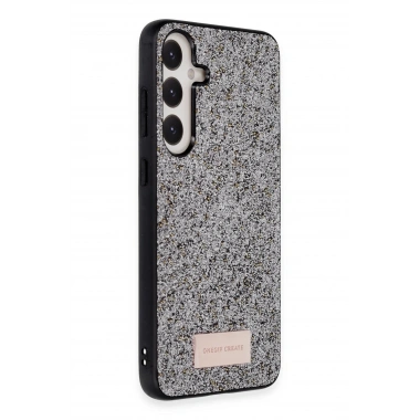 Mey İthalat®  Samsung Galaxy A05S Bright Simli Kapak - Gümüş