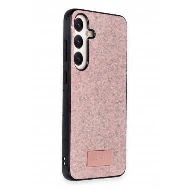 Mey İthalat®  Samsung Galaxy A05S Bright Simli Kapak - Pembe