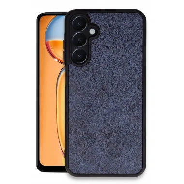 Mey İthalat®  Samsung Galaxy A05S Kılıf Aras Deri Kapak - Lacivert