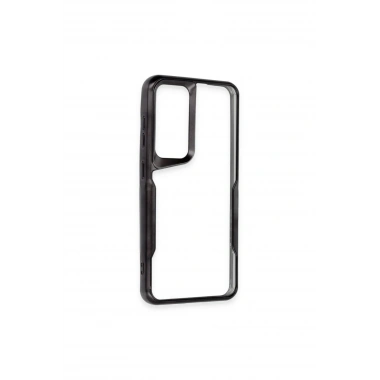 Mey İthalat®  Samsung Galaxy A05S Kılıf Boyi Silikon Kapak - Siyah