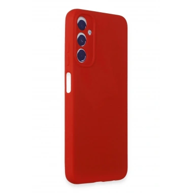 Mey İthalat®  Samsung Galaxy A05S Kılıf First Silikon - Kırmızı