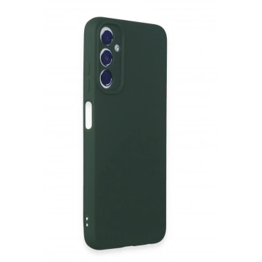 Mey İthalat®  Samsung Galaxy A05S Kılıf First Silikon - Koyu Yeşil