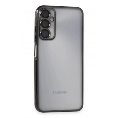 Mey İthalat®  Samsung Galaxy A05S Kılıf  Lensli Silikon - Siyah