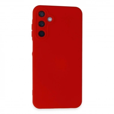 Mey İthalat®  Samsung Galaxy A05S Kılıf Nano içi Kadife Silikon - Kırmızı