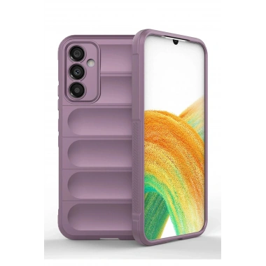 Mey İthalat®  Samsung Galaxy A05S Kılıf Optimum Silikon - Mor