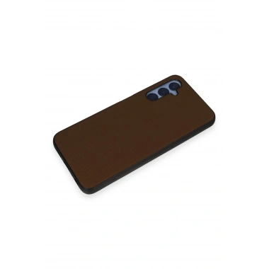 Mey İthalat® Samsung Galaxy A05S Kılıf Taft Kapak - Kahverengi