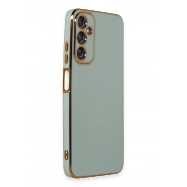 Mey İthalat®  Samsung Galaxy A05S Kılıf Volet Silikon - Açık Yeşil