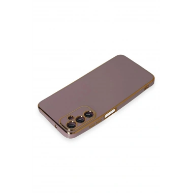Mey İthalat®  Samsung Galaxy A05S Kılıf Volet Silikon - Mor