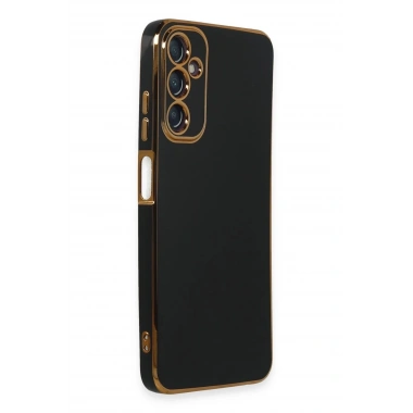 Mey İthalat®  Samsung Galaxy A05S Kılıf Volet Silikon - Siyah